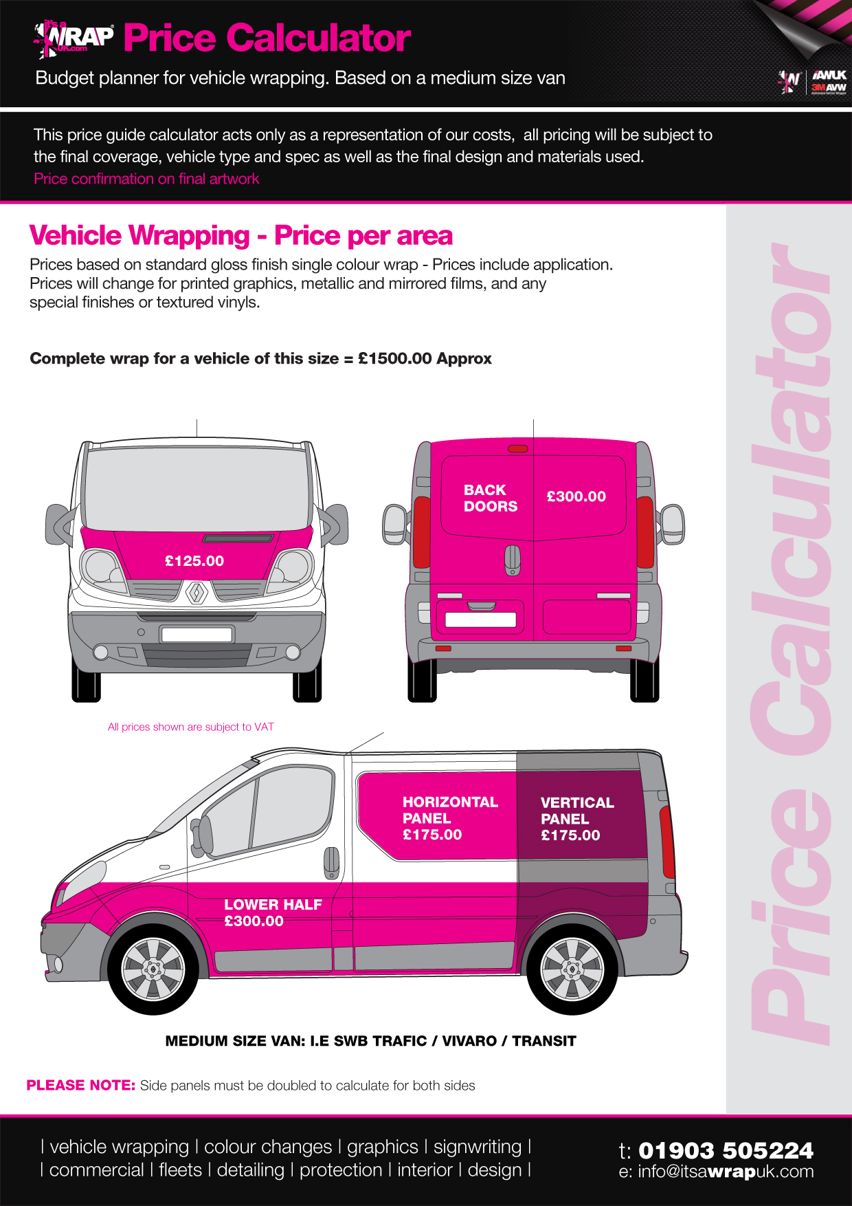 Vehicle Wrapping Prices Vehicle Wrap Price Guide Sign Writing